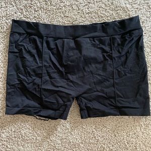 Black bike shorts
